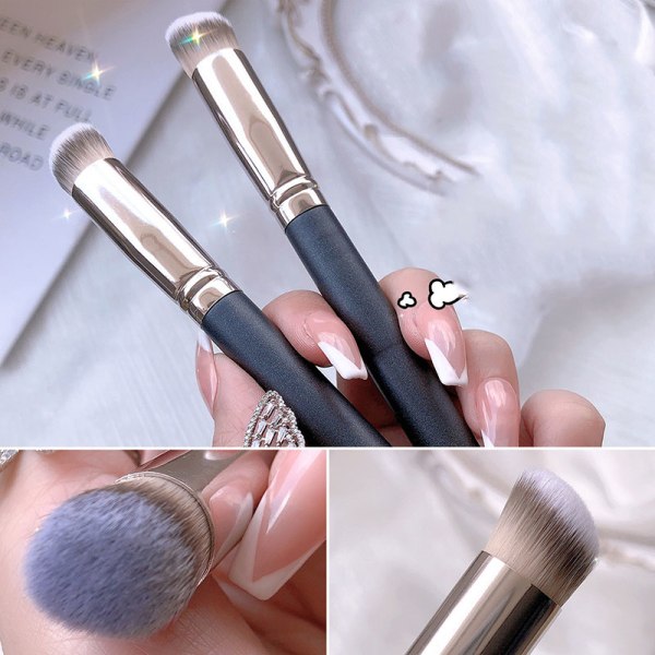 Makeup Powder Foundation Brush/Concealer Brush Full Cover Face Foundation Brush med b