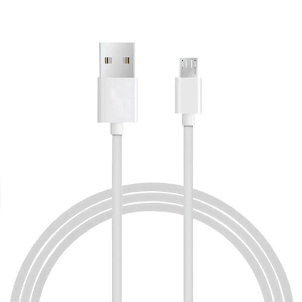 NNBILI Micro USB Höghastighets Android Laddningskabel För Samsung Galaxy S7 Edge S6 Note 5 Moto LG HTC Datalinje för Logitech Mus White 2m
