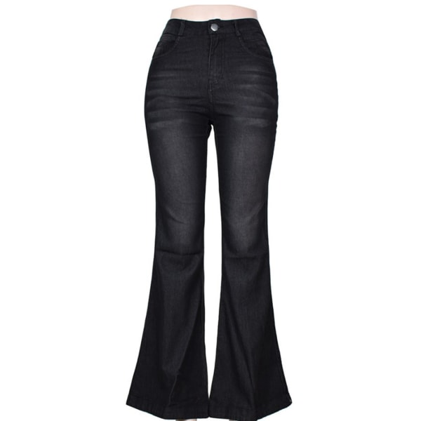 Women Oversize Wide-leg Jeans Summer Thin Oversize Pants Suitable for Going Shopping Wearing light blue 4xl