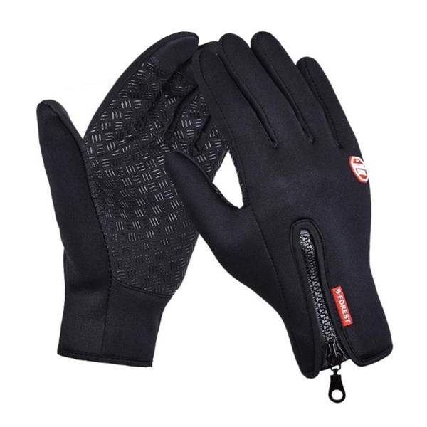 Vinterhandskar Unisex Premium vattentät pekskärm Håll varma Handskar för män Kvinnor Nya gray s
