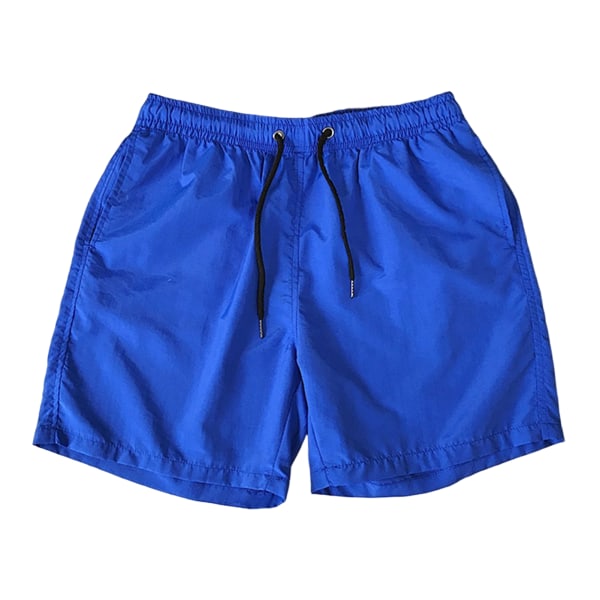 Strandshorts för män med bekväma shorts i mjukt material blue xl