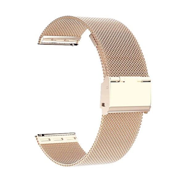 22mm 20mm Rostfritt Stål Armband För Amazfit Bip 6 5 Band För Amazfit Active 2/GTS 4 3/GTR 4 3 2/Cheetah Square/Round/Balance 2 Rose Gold-M2 Amazfit Bip 6 5