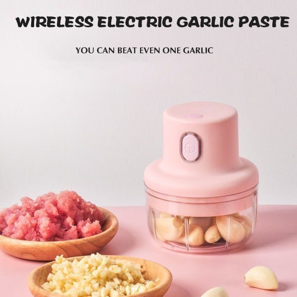 Intelligent elektrisk vitlöksmaskin Bärbar vitlöksskärning köksprylar för hemmakök restaurangbruk large