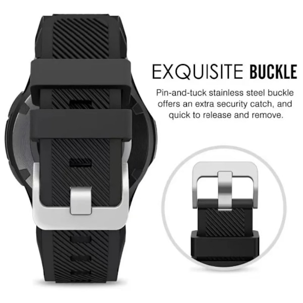 22mm Silikonarmband för Samsung Watch 3/Gear S3 Frontier/Huawei Watch 5 GT5-4 Pro Armband Klockarmband Amazfit BIP 6/Balance 2/GTR4 ArmyGreen Samsung Watch 3 45mm