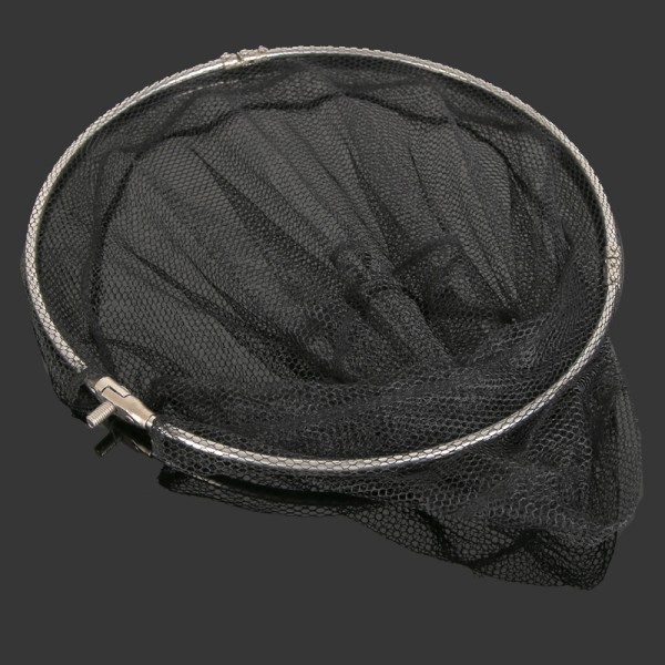 Folding Fishing Brail Landing Net Head Vikbara nät Djuplandning Dip Tillbehör d 40cm