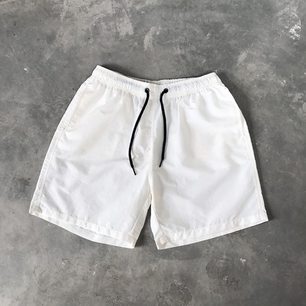 Strandshorts för män med bekväma shorts i mjukt material white 3xl