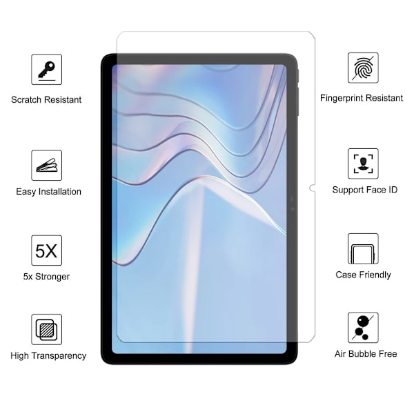 2 st Skärmskydd i glas för DOOGEE T10 T10S T20 T20S T20 mini T10E Pad tab surfplatta film Doogee T30 pro