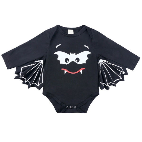 Baby Halloween kostym Jumpsuit Långärmad Toddler Pojke Flicka Bomullsskjorta Top Kläder 73