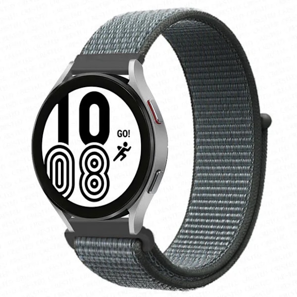 Nylon Loop Band för Samsung Galaxy Watch 6 4 7 classic/5 Pro/active 2/Gear S3 20mm/22mm Armband Huawei watch GT 2e 3 pro rem storm gary 25 22mm