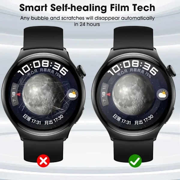 Skärmskydd för Huawei Watch GT4/GT5 41mm 46mm Smartwatch Hydrogel Film för Huawei Watch GT3/GT5 Pro 42mm 46mm Ej Glas For GT3 42mm 3PCS