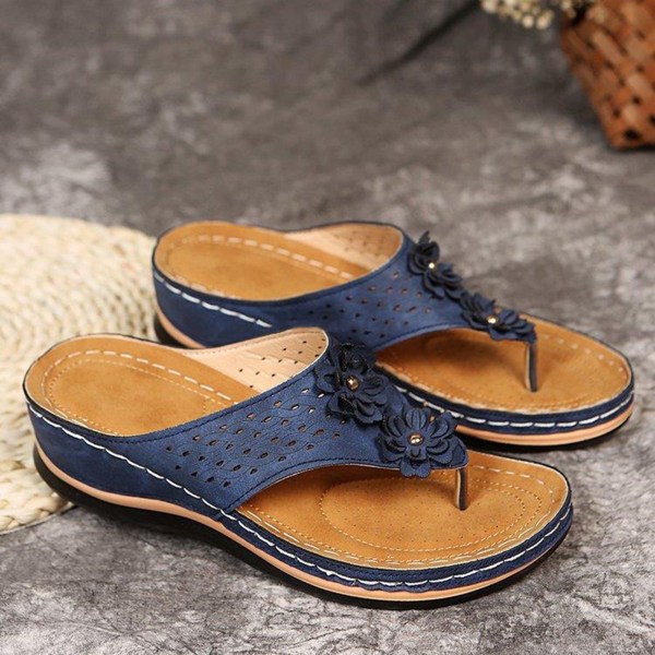 Sandaler Dam Dressy Sommar Öppen tå Stor storlek Platta flipflops för klänningar Jeans Kjolar Korta byxor 41 black