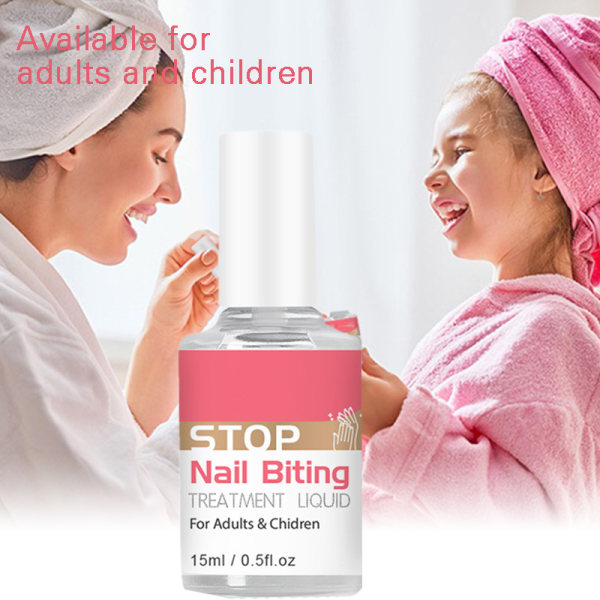 15ml Stop Nail Biting Treatment Flytande Stop Bitter Liquid Nagelbandsvårdstillbehör för default