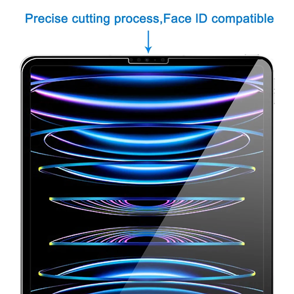 2 st Härdat Glas Skärmskydd för iPad Pro 12.9 11 air4 5 10.9 mini6 4 5 1 2 3 5:e 6:e 7:e 8:e 9:e 10.2 10.5 9.7 2015 Pro 12.9 (2015)