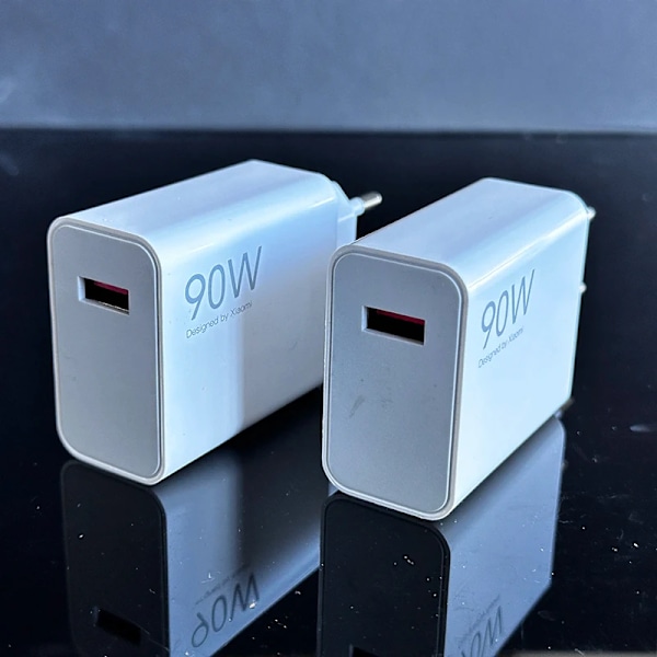 Xiaomi 90W Supersnabb Laddningsadapter EU Snabbladdning 3.0 Typ C Mobiltelefon Lämplig För Apple 15 Huawei Xiaomi Laddning EU Charger