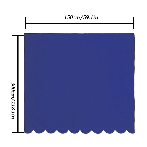 Vattentät övre cover Byte av cover för trädgårds uteplats blue 3x1.5m