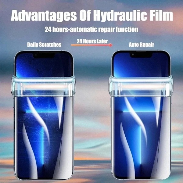 3-pack Skärmskydd för iPhone 6 7 8 Plus SE 2020 2022 Hydrogel Film For 7Plus 8Plus 3Pcs