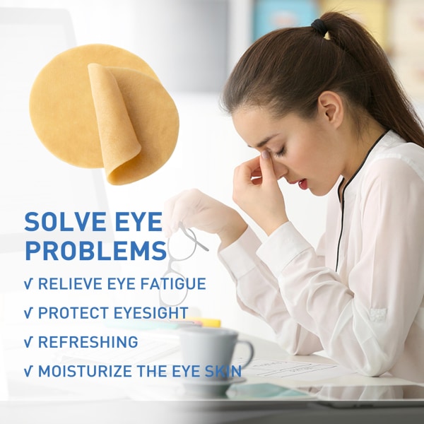 20st skyddsplåster för torra ögon Trötthet Överdriven användning av ögonlappar Datoranvändare Lärare Ögonplåster Val default