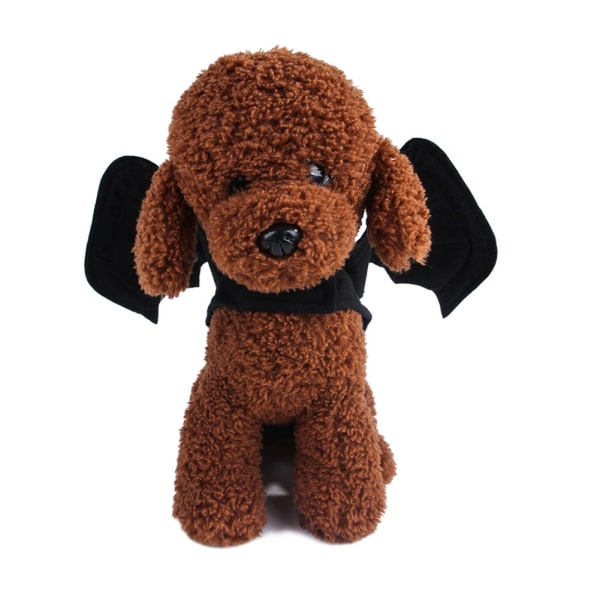 Pet Dog Valp Bat Spider Cosplay Kostym Festival Kläder Andas för Halloween d