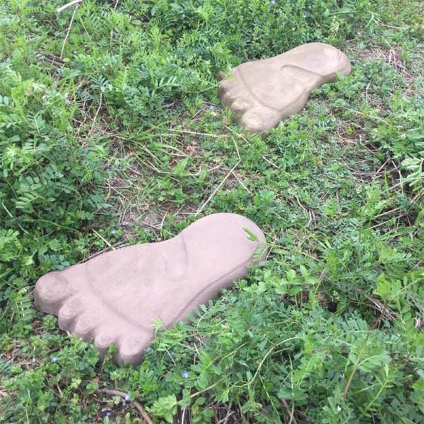 Path Maker Mould DIY Patio Maker Stepping Stone Betong Paver Återanvändbar form foot