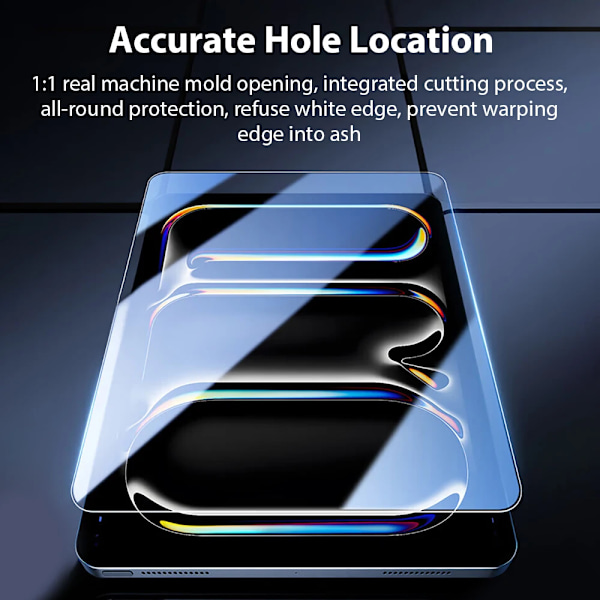 Härdat Glas För Ipad Pro 13 11 M4 A16 2025 12.9 10 9 10:e 9:e Generationen Air 11 5 4 M3 M2 Mini 7 6 10.2 Skärmskyddsfilm Air 1 2 5th 6th