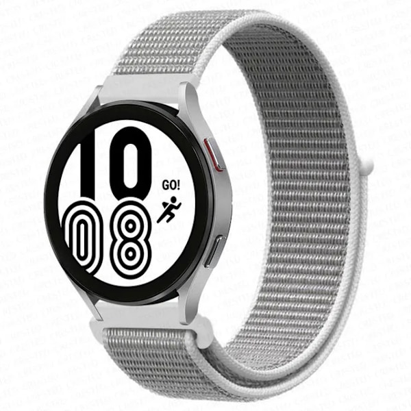 Nylon Loop Band för Samsung Galaxy Watch 6 4 7 classic/5 Pro/active 2/Gear S3 20mm/22mm Armband Huawei watch GT 2e 3 pro rem sea shell 6 20mm