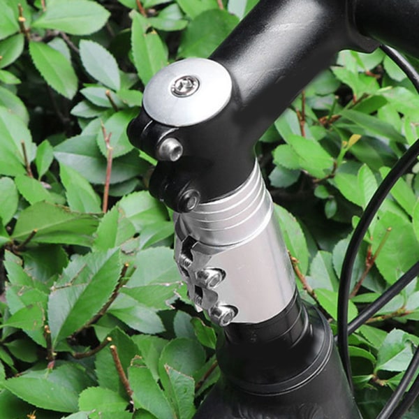 Bike Stem Riser Extender Cykelstyre Raiser Head Up Adapter för landsvägscykel black
