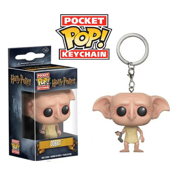 Harry Potter Nyckelring Moive Figurine Collectible Cartoon Bag Nyckelring hängande väska hermione