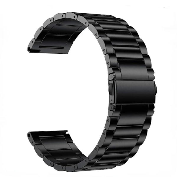 Metallarmband för Samsung Galaxy Watch 7/6/5/4 40mm 44mm Rostfritt Stål Armband Galaxy Watch 6/4 Classic 47mm 43mm 46 42mm/5pro 45mm Black Gold Amazfit GTR 42mm