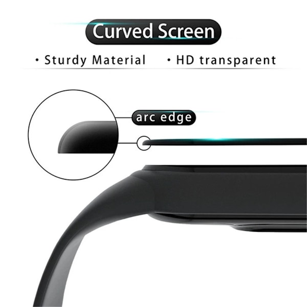 3-pack Fullskärmsskydd för Xiaomi Redmi Watch 2 Lite 4 5 3 Active Film Smartklocka Mi Poco Watch Lite Skyddsfilm Ej Glas 3 PCS for Redmi Watch2Lite