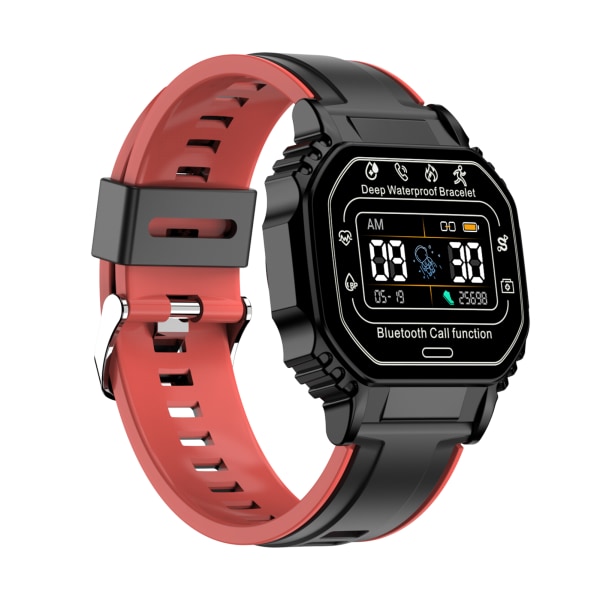 Smart armband kompatibelt med Bluetooth Call Vattentät watch för vuxna blue