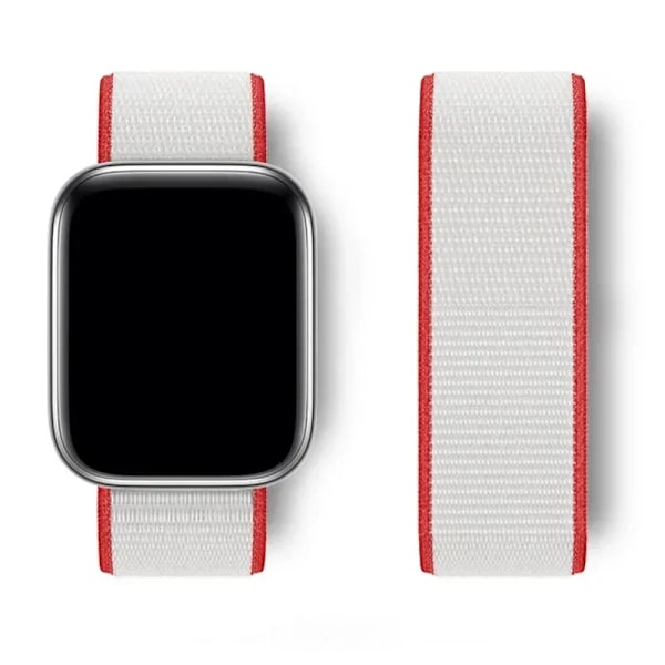 Nylon Loop Armband för Apple Watch Armband 44mm 40mm 45mm Ultra2 49mm 41mm Sportarmband iwatch Tillbehör Serie 9 8 se 7 6 5 4 3 78 Japan 38mm-40mm-41mm