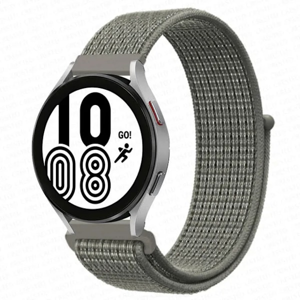Nylon Loop Band för Samsung Galaxy Watch 6 4 7 classic/5 Pro/active 2/Gear S3 20mm/22mm Armband Huawei watch GT 2e 3 pro rem sprucc fog 34 22mm