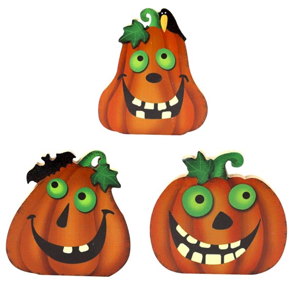 Halloween Pumpor Dekoration Mångsidiga applikationer Dekorativa tillbehör halloween funny pumpkin
