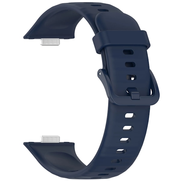 Klockarmband för Huawei Watch Fit 3 Silikon Officiellt Sportarmband Ersättning Huawei Fit 3 Rem Armbandsaccessoarer Midnight Blue Huawei Watch fit 3