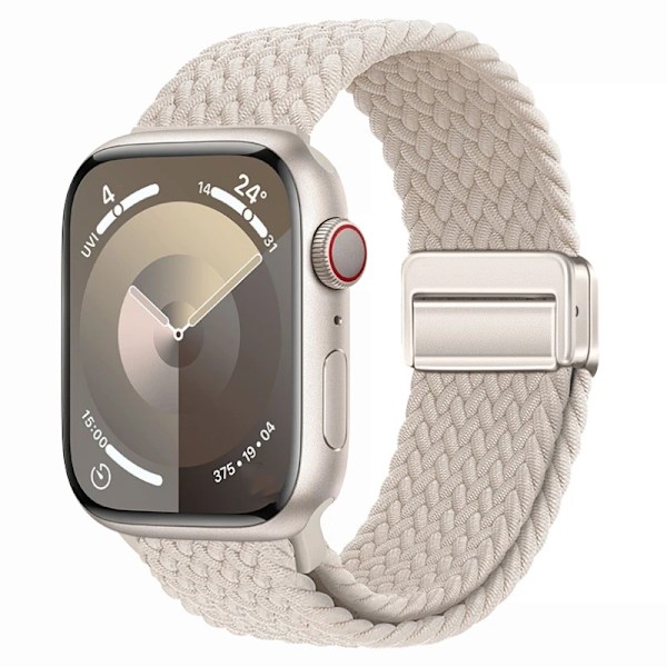 Nylonarmband för Apple Watch Ultra 49mm 10 46mm 42mm 9 8 7 45mm 41mm magnetiskt armband för iwatch 6 5 4 3 SE 44mm 40mm Rem Z Blue gree S10-42MM 38 40 41MM