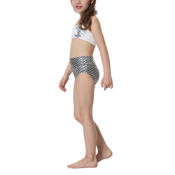 Barn flickor Toppar med shorts kostym Grimma rygglös hög midja baddräkt Set för sommaren l