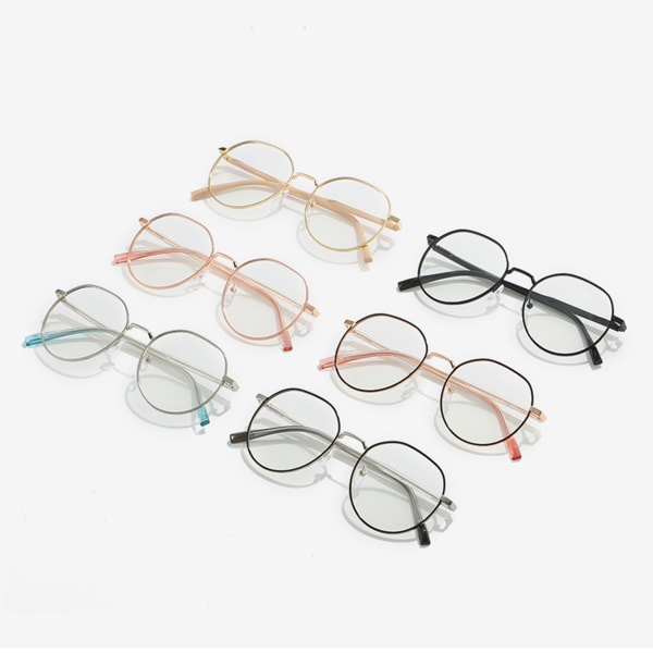Snygga fotokromatiska glasögonfilter UV-strålar Glare HD-linsglasögon för damer Trendig dekoration black frame graying sheet
