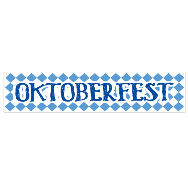 Oktoberfest Festival Banner Färgglad temafestival hängande banderoll för hemmabar b