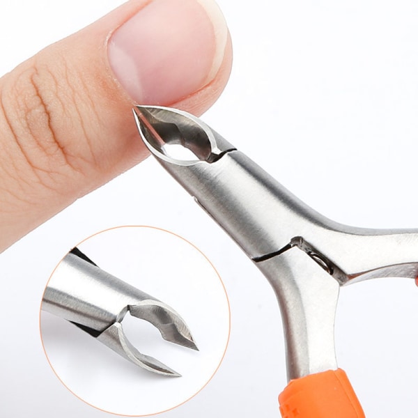 Remove Dead Skin Clipper Cuticle Cutter Remover Trimning Manikyr Nail Art Tool black