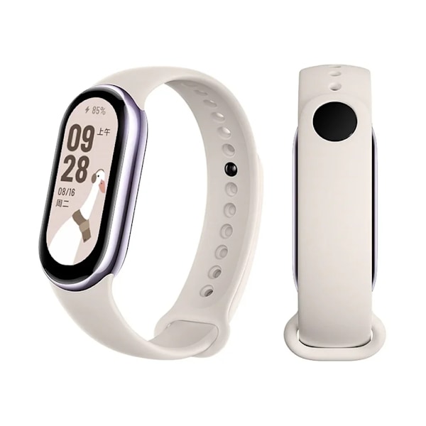 Armband för Mi Band 8 Xiaomi 8 NFC Armband Sportband Silikon Ersättningsarmband Smartwatch Armbandsur Xiaomi Mi Band 8 Armband 13 Grey For Xiaomi Mi Band 8