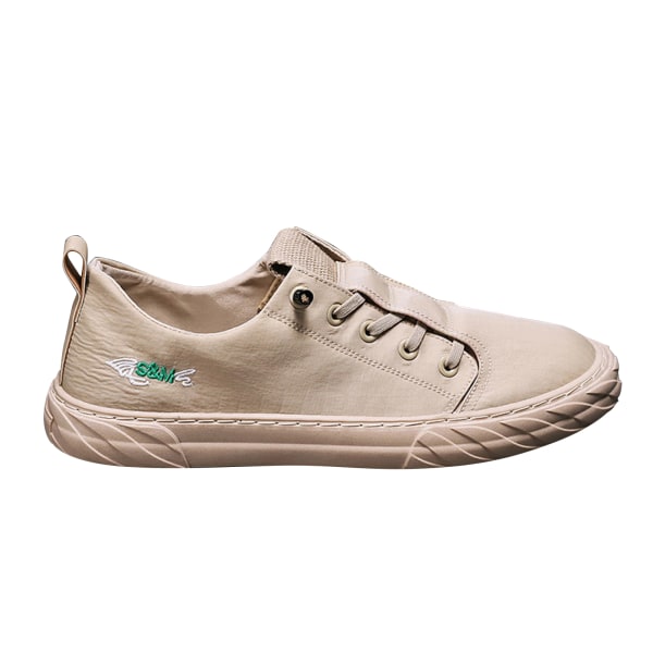 Ice Silk Sportskor Canvas Skor Snabbtorkande ventilerande Casual Shoes för män beige 40