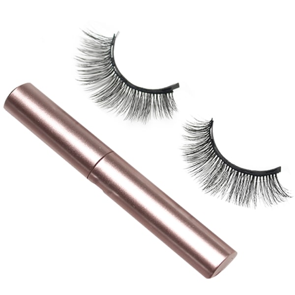 Magnetiska ögonfransar flytande eyeliner Set Enkelt par limfritt Natural Beauty Tool sa124