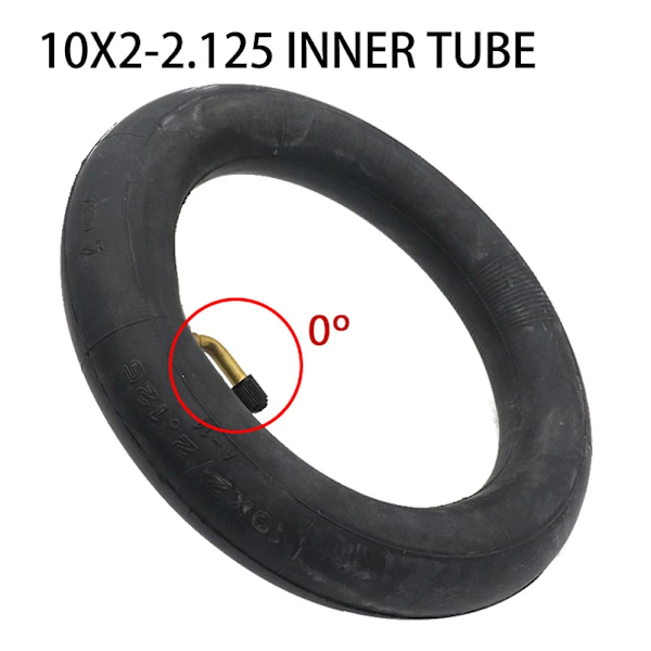 10 tum 10x2/2.125 Innerslang 10x2 Innerkamera 10x2.125 Innerdäck för Elektrisk Skoter Balans Bil Tillbehör inner  tube 45D