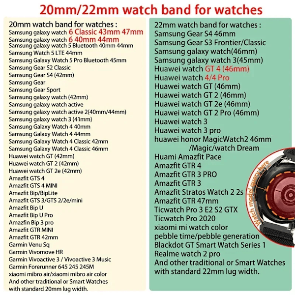 20mm 22mm Armband för Samsung Galaxy Watch 5/6/4/3/46mm/active 2/Gear s3 Frontier/Sport silikonarmband Huawei GT 4/3/2/2E rem army green 22mm
