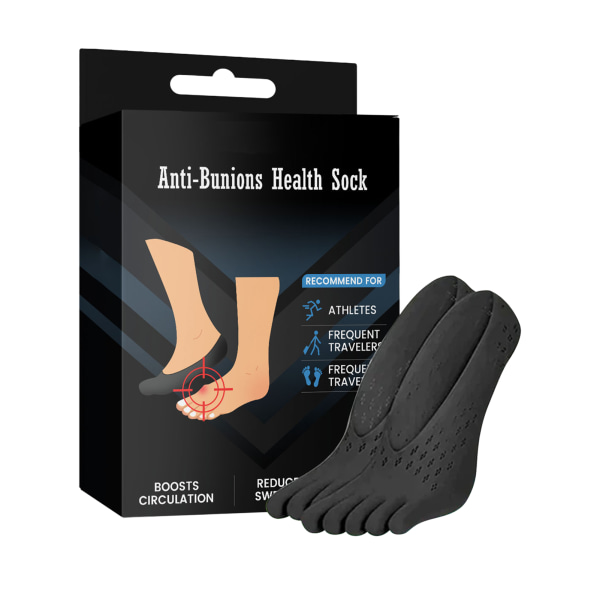 Anti-Bunions Health Sock Hallux Valgus Correcting Sock Andas Fotvårdsstrumpa 1pcs