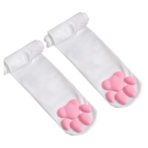 Cat Paw Socks Kawaii 3D Cat Claw Beanies Dam Paw Kawaii strumpa Lolita Cosplay black