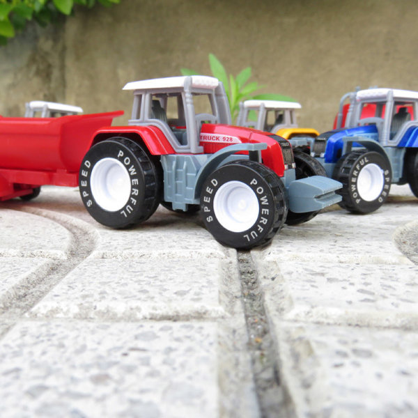 Alloy Engineering Bil Traktor Leksak Farm Fordon Pojke Bilmodell Barnens dag Födelsedagspresenter as show