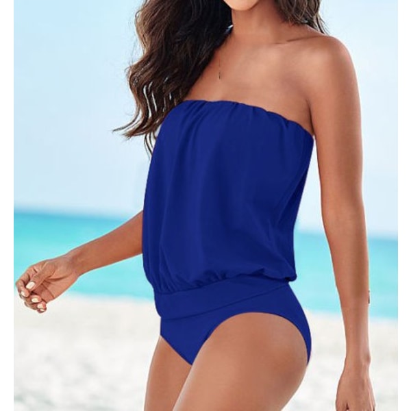 Dam Simdräkt Beach Monokini Baddräkt Badkläder Bikini för sommaren Nytt a 3xl