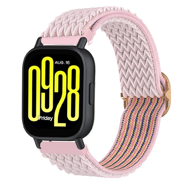 Armband för Redmi Watch 5 Active/5 Lite tillbehör Ersättningsarmband Elastisk Böhmen Nylon Correa armband Redmi Watch 5 Lite cargo khaki Redmi watch 5 lite