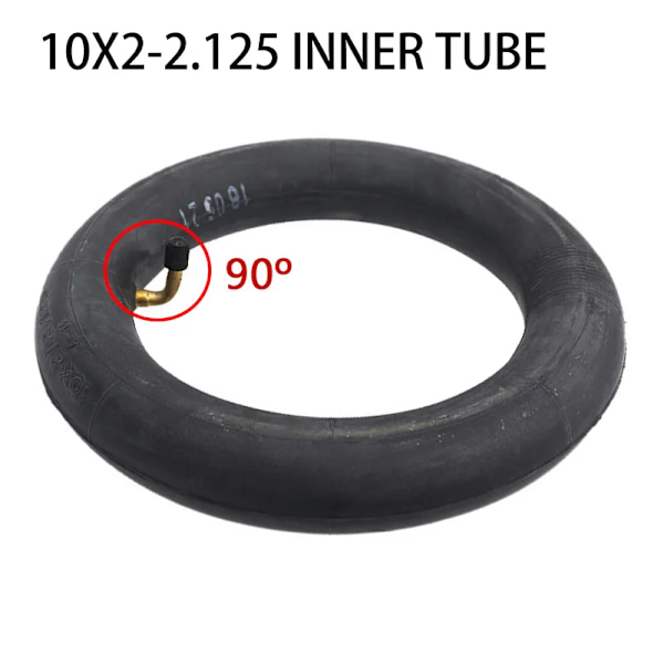10 tum 10x2/2.125 Innerslang 10x2 Innerkamera 10x2.125 Innerdäck för Elektrisk Skoter Balans Bil Tillbehör inner  tube 90D